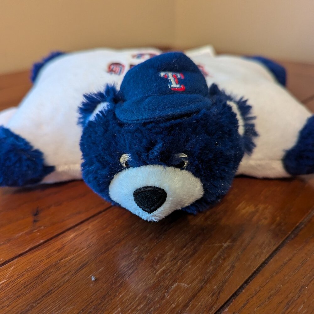 My Pillow Pets Small MLB Genuine Merch 2011 Texas Rangers Michael Young #10